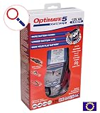 OptiMATE TM220-4A Ładowarka do akumulatorów OptiMate5, niebieska, start/stop, 12 V, 4 A