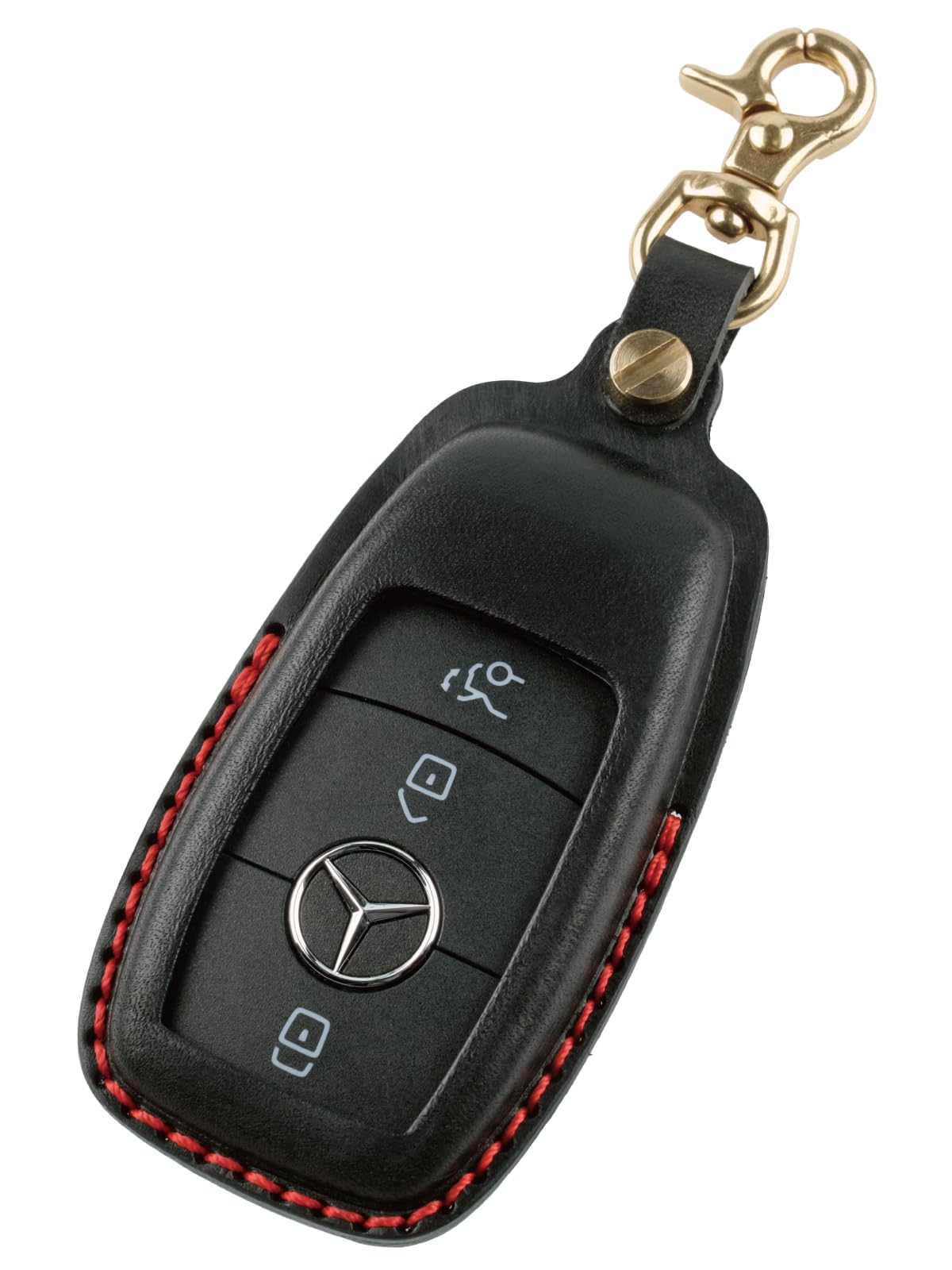 Amazon | [ユサブル] ベンツ キーケース 本革 イタリアンレザー