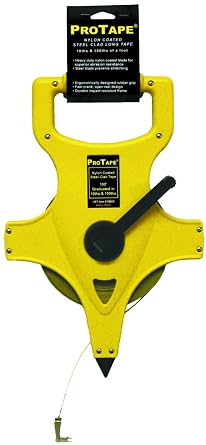 US Tape 59933 Open Reel NYL. Clad Steel Blade 3/8" x 200/60m; 8ths and cm