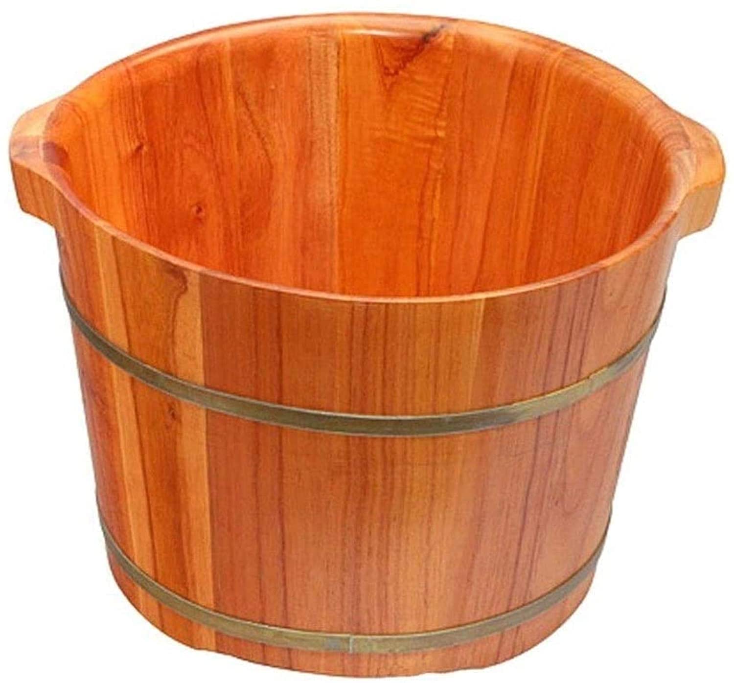 Secchio di Legno per Sauna per Pedicure, Vasca idromassaggio Grande per pediluvio, Spa per Massaggi ai Piedi per la casa, pediluvio Rilassante, Spa per Piedi e Gambe