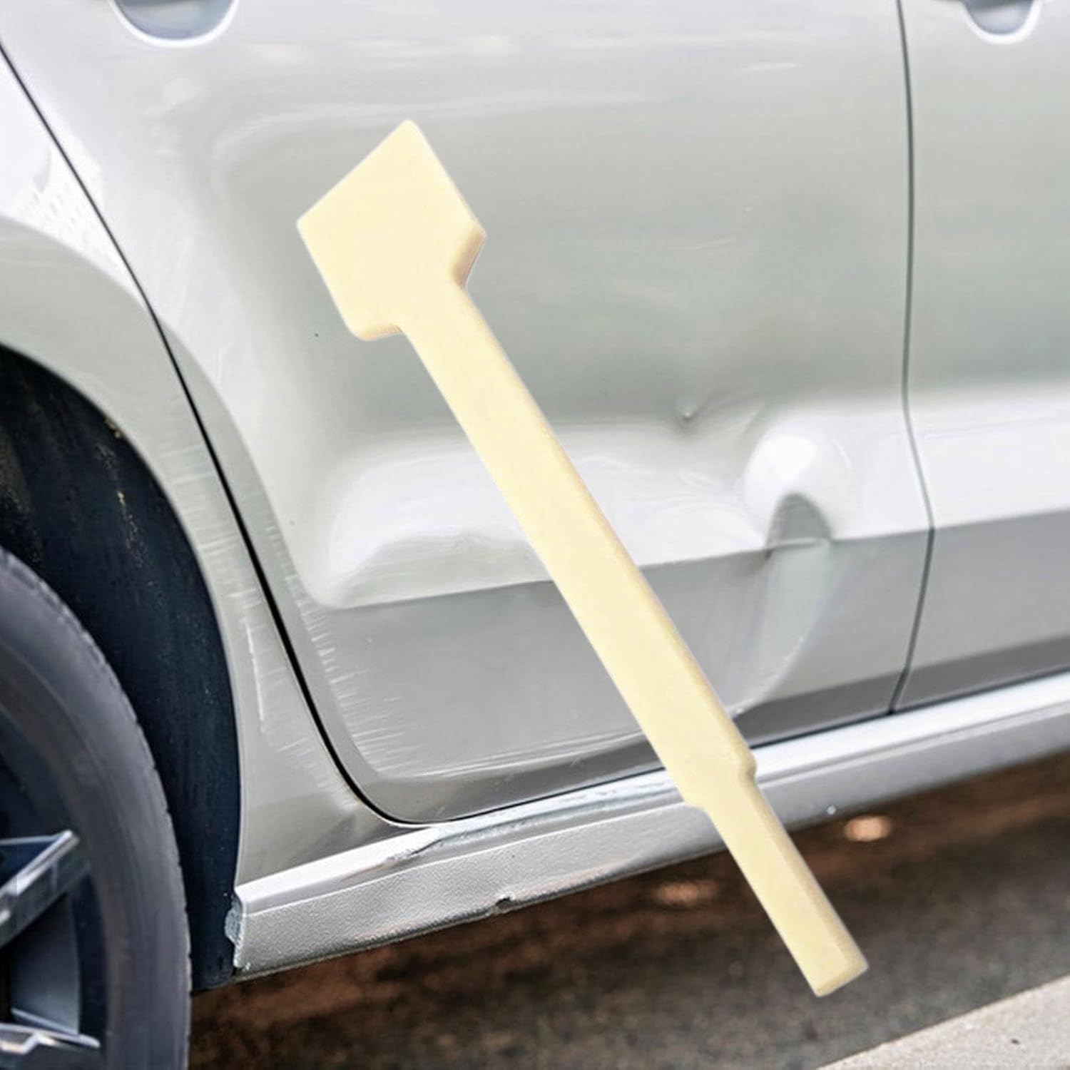Car Repair Tool Oxford Mat, Easy-to-use Portable Tool, Soft Pad for Surface Damage, White L