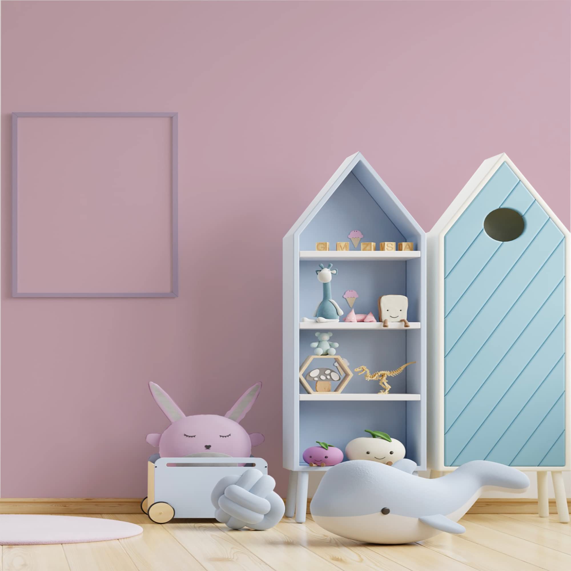 BOX DECO COULEURS Pintura natural ecológica interior exterior aspecto mate Natura - 10L, rosa gragea