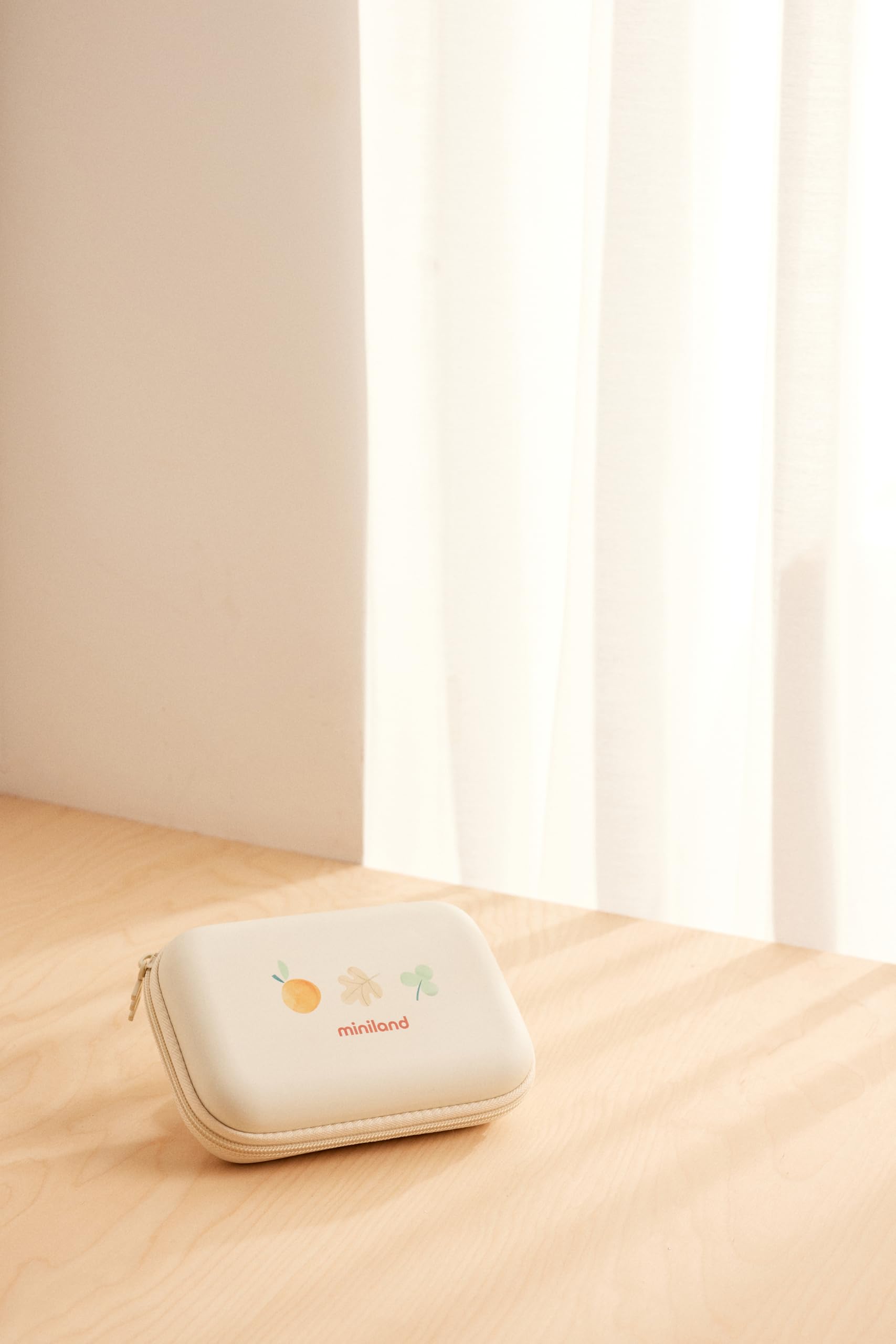 Miniland Thermokit Valencia. Set de trois thermomètres pour bébés dans un étui pratique.