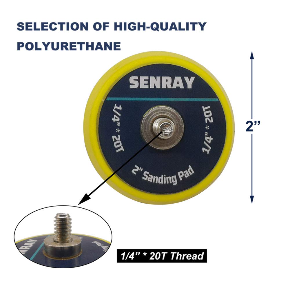 1"-3" Hook And Loop Backing Plate Backer Pad DA Orbital Sander Polisher Buffer - View #3