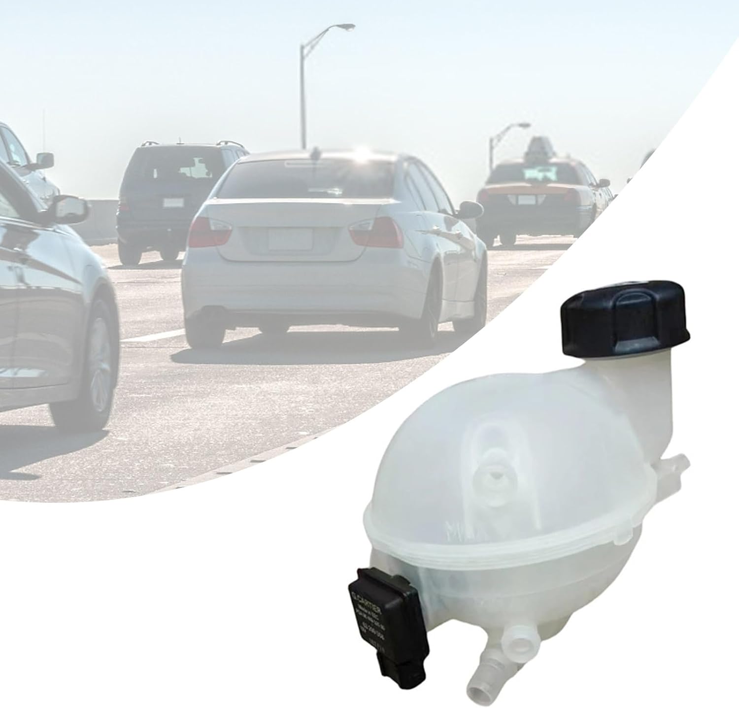 クーラントオーバーフローセンサー付きボトルウォータータンク307 9672832380 1323FJ毎日の運転保証水タンクの簡単なイ