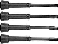 Vista 4 de Revestimientos para ordeñadoras, paquete de 4 piezas de revestimiento de leche de goma suave negra para inflado/revestimiento de ordeño