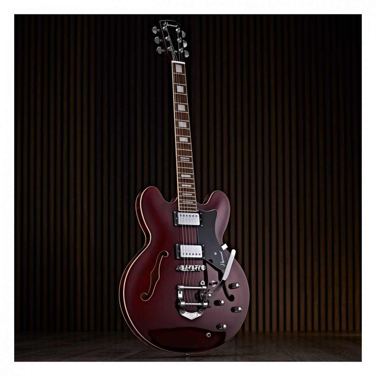 SemiAkustikgitarre Full Size Hartwood Revival Rot