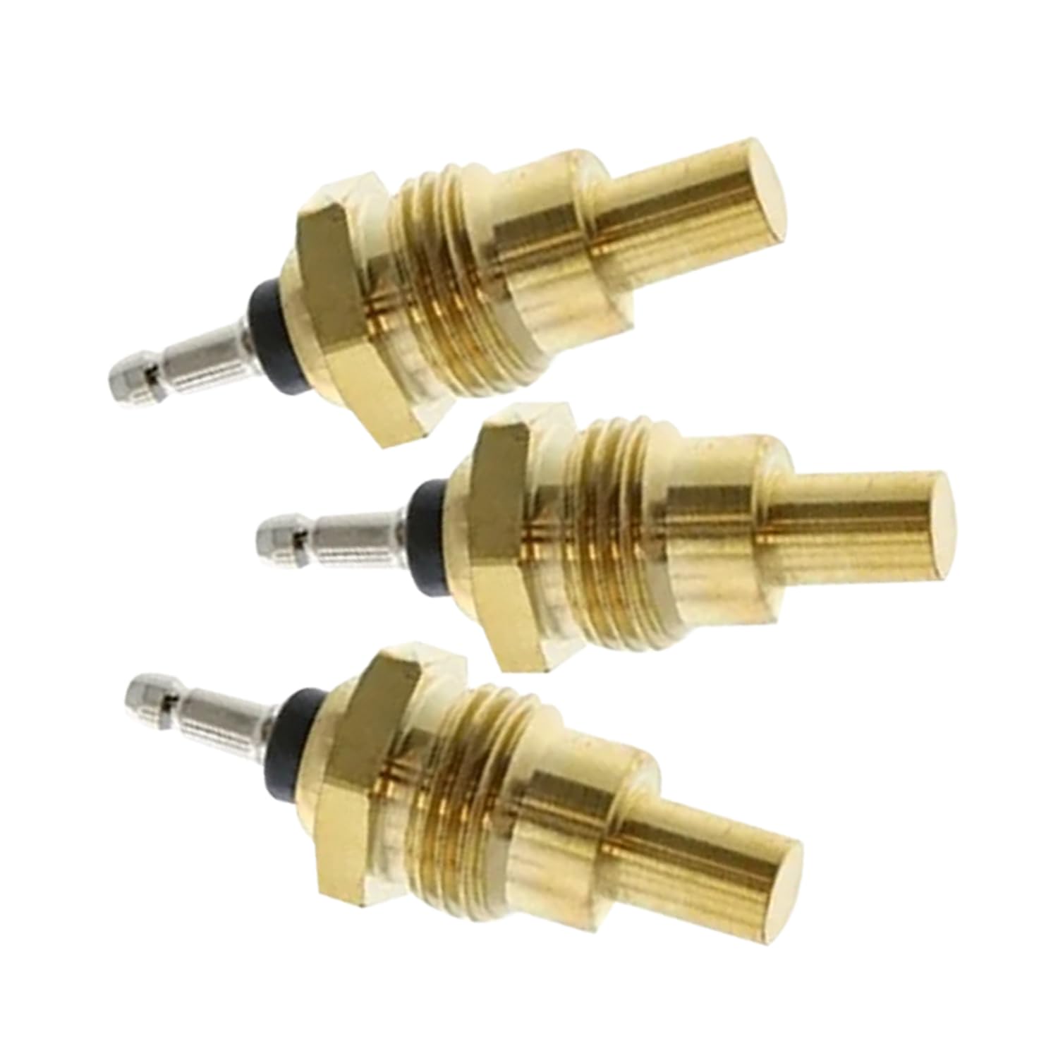 Chuuparts 3pcs Water Temperature Sensor YM12425049351 124250-49351 Compatible with Komatsu Engine 3D78N-1B 3D84N-1YC Compatible with Doosan-Daewoo Excavator Solar 010