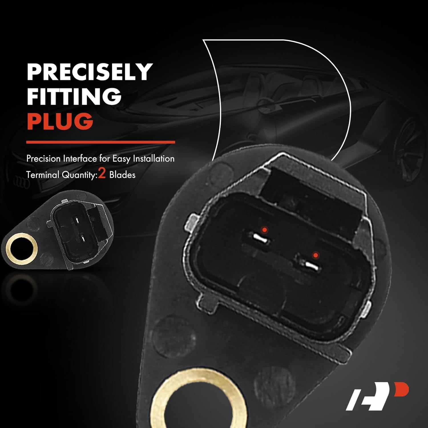 A-Premium 2-PC Engine Camshaft Position Sensor Compatible with Toyota Camry, RAV4, Corolla, Tacoma, Highlander, Sienna, 4Runner, Matrix, Avalon, Solara & Lexus RX300, RX330, RX400h, ES330 & More