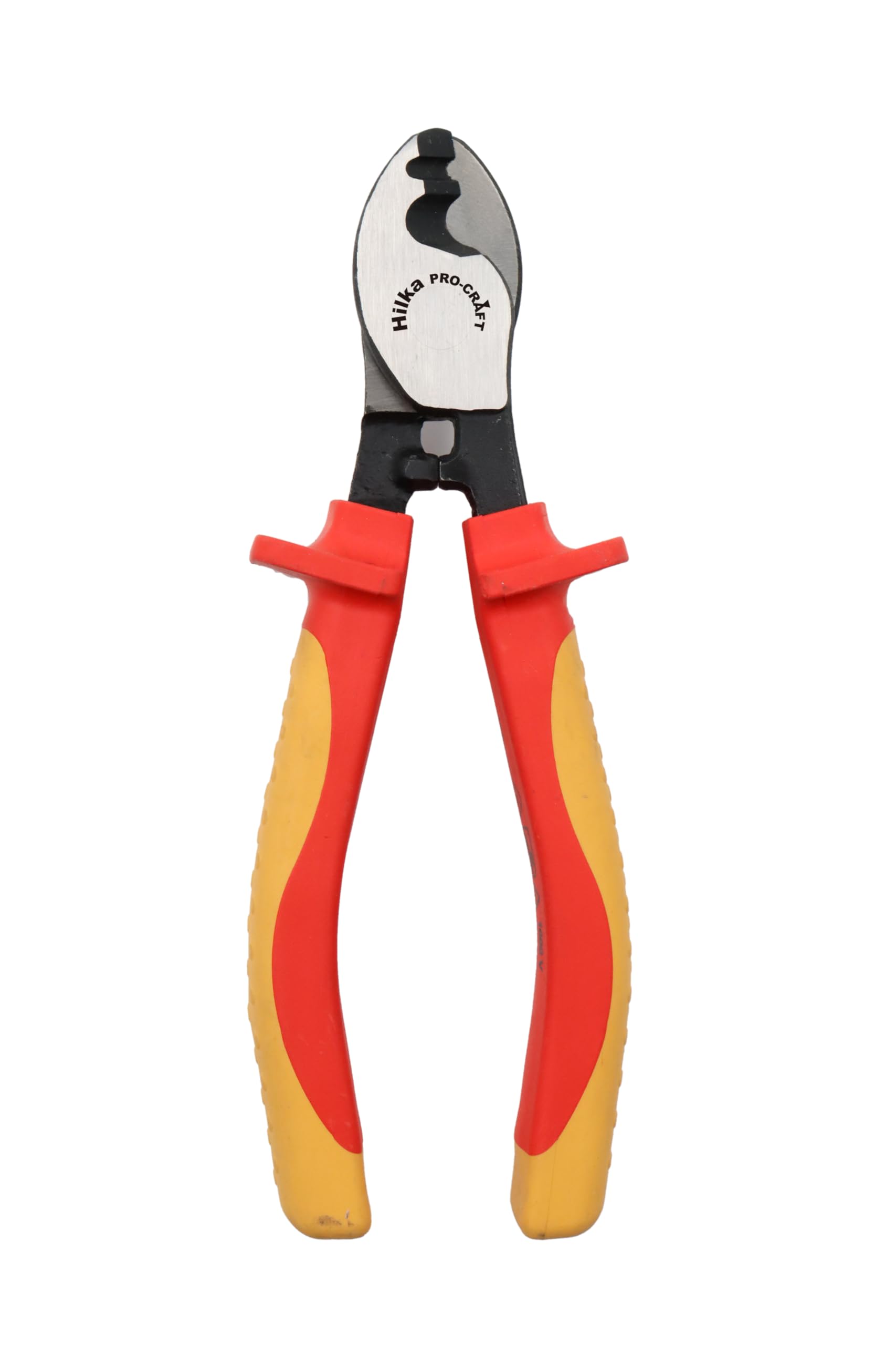 Hilka 26930006 6" (150mm) Cable Cutter VDE Pliers, Orange - Image 3