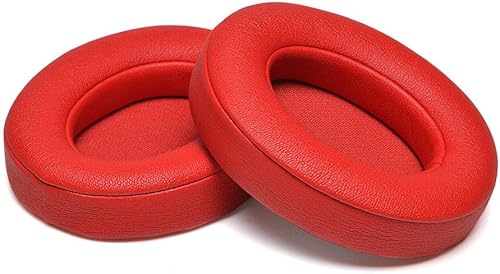 Miniatura 3 de Almohadillas de repuesto para los oídos, funda compatible con Beats Studio 2 Wireless Wired y Studio 3 sobre la oreja, 1 par (rojo)