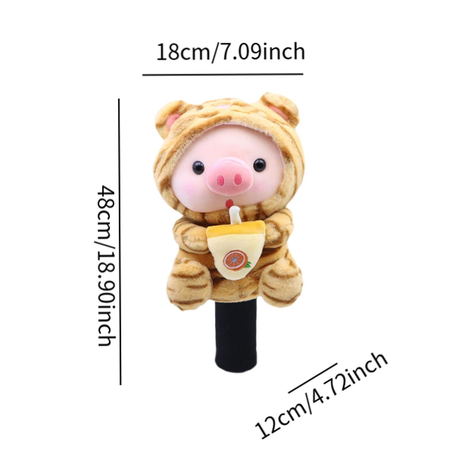 Amagogo Golf Wood Driver Heascover Club Head Cover Protection Protection de en Peluche pour Hommes Femmes Animal Shaped