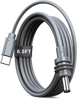 Starlink Mini USB C Cable 100W, 6.6FT/2M USB C to DC Power Cable Starlink Mini Cable 18AWG USB Type C to DC Power Cord 5.5 * 2.1mm Replacement Compatible with 100W+ PD Power Bank Waterproof