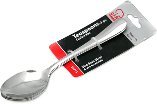 Miniatura 5 de Chef Craft Juego de cubiertos resistentes con soporte, juego de 20 piezas, acero inoxidable