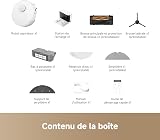DREAME D20 Robot Vacuum Cleaner 13000Pa,Double Detangle Brush Pet Hair LDS Navigation 2-in-1 Vacuum Cleaner and Mop for Hard Floors Carpets 5200mAh Battery,White - 10