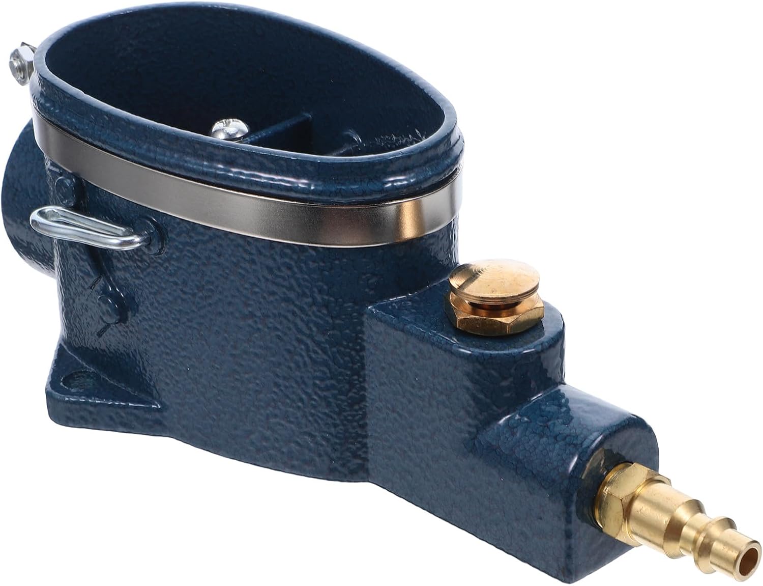 PRETYZOOM Pneumatic Spark Plug Cleaning Kit with Abrasive Media Reusable Spark Plug Cleaner Set for Carbon Removal Air Sandblaster Tool