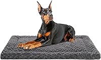 Vista 11 de Cama para perro lavable, reversible para jaula, suave y esponjosa para perrera, colchoneta para perros, colchón para dormir, perros grandes jumbo