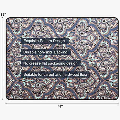 image for Placoot Heavy Duty Office Chair Mat for Carpet & Hardwood Floors, 48