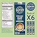 SOWN Organic Oat Creamer Unsweetened - Barista Oat Milk Non Dairy Coffee Creamer - Plant Based, Dairy-Free, Vegan, 0g Added Sugar, Gluten-Free, Non-GMO, Shelf Stable - 32oz (Pack of 6)