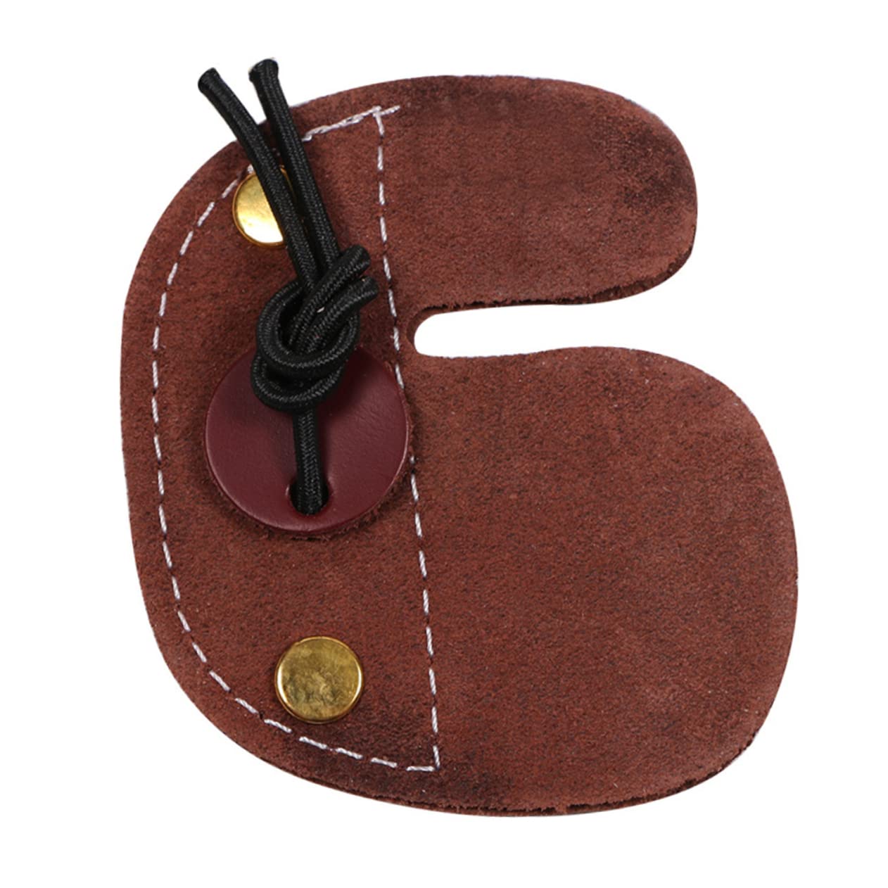 BRIGHTFUFU 3-Finger Arrow Protector Double Layer Hunting Gear Comfortable Durable Protection for Left/Right Hand