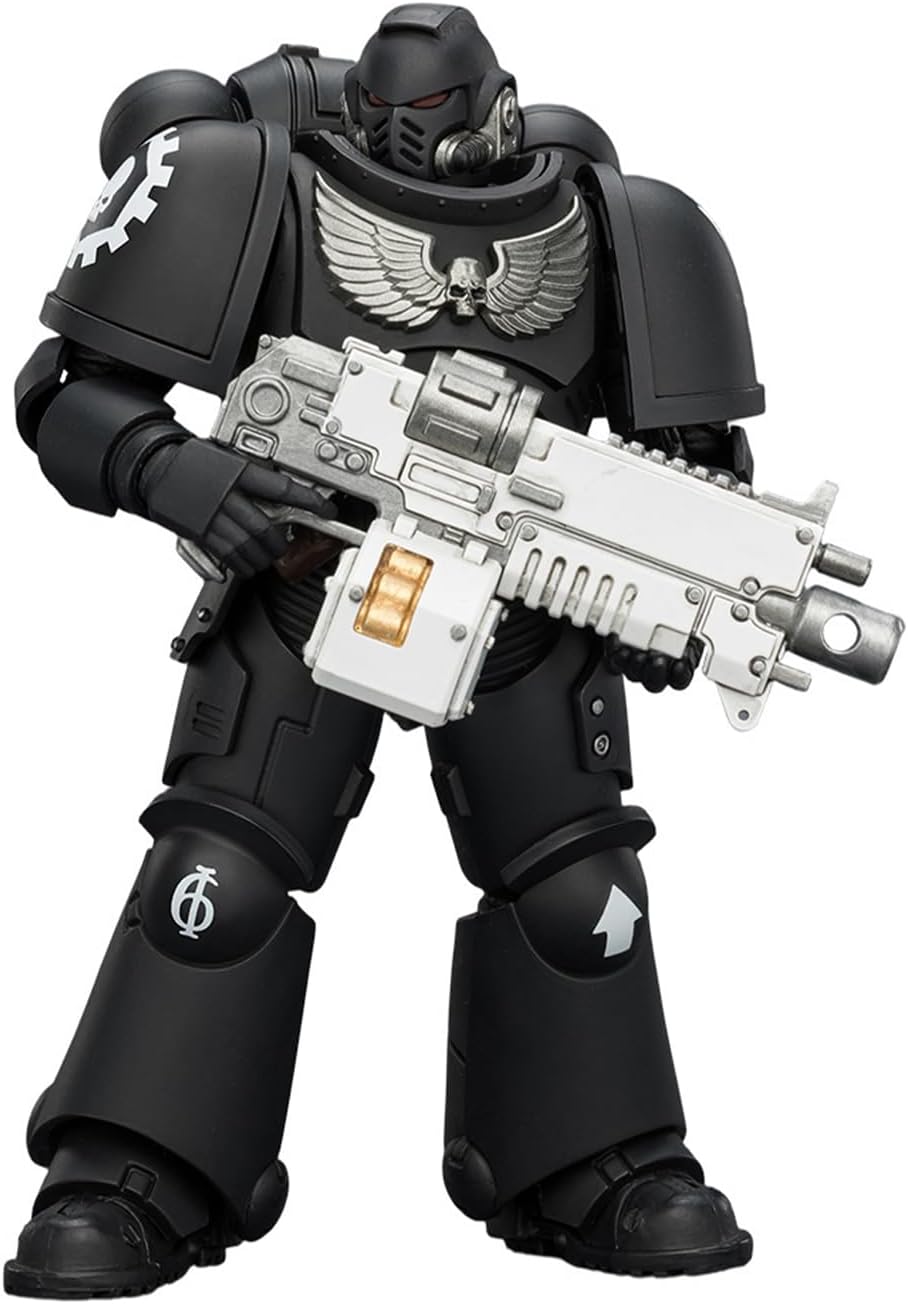 JOYTOY Warhammer 40K Iron Hands Intercessor with Bolt Rifle, Bolt Pistol and Chainsword- 4.84" 1/18 Collectible Action Figure Birthday Gifts 15Age+ JT03837