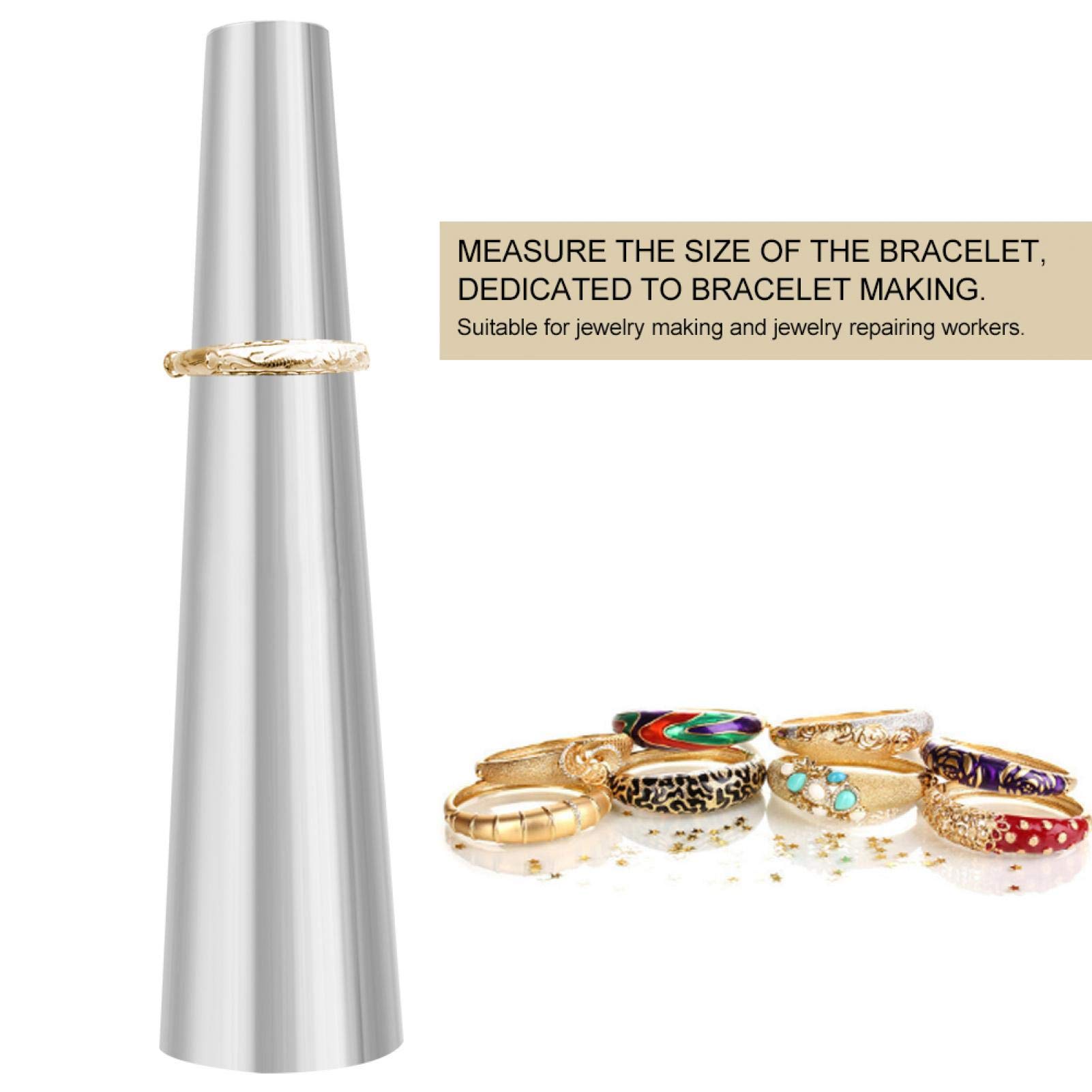 Stainless Steel Bracelet Mandrel, Round Bracelet Mandrel, Rubber Jewelry-repair Workers for Jewelry-makers - Image 5