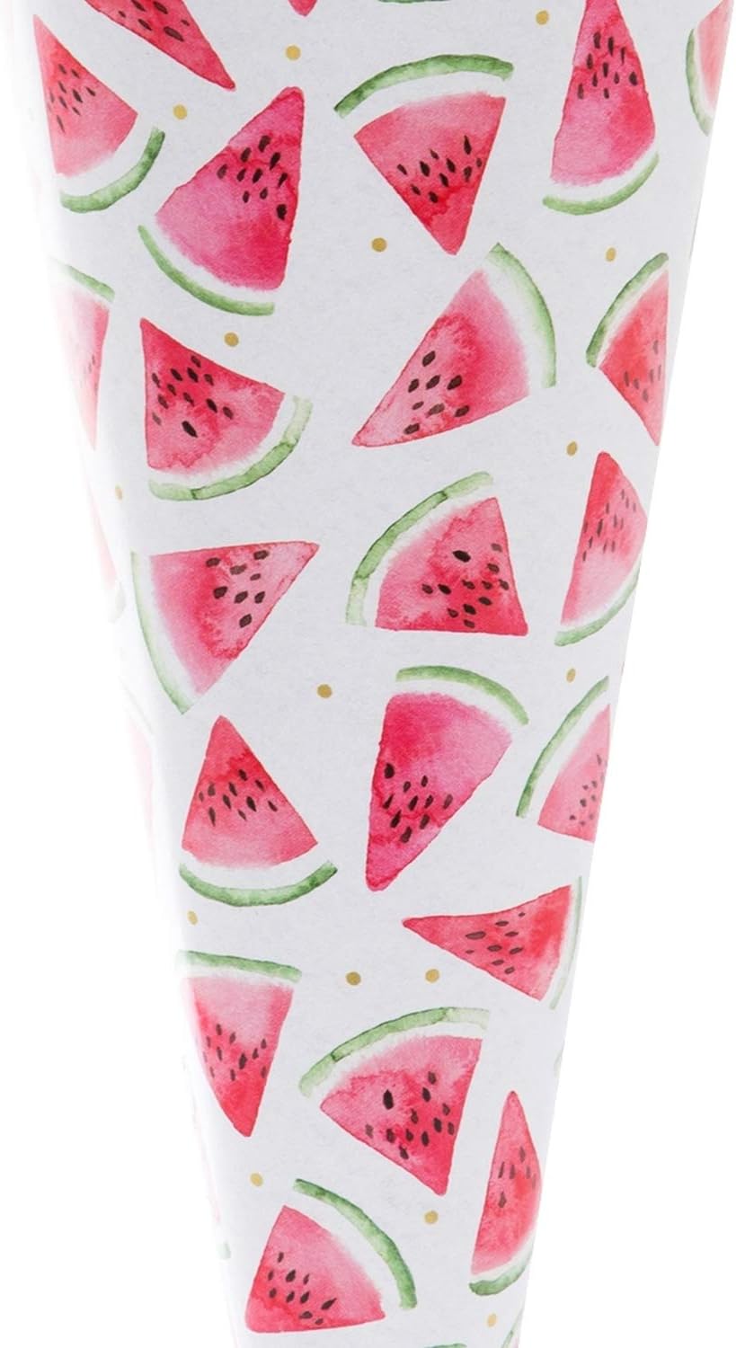 goldbuch 93426 Siblings Bag 35 cm Boys & Girls School Cone, Sugar Bag with Melon Motif - Image 5