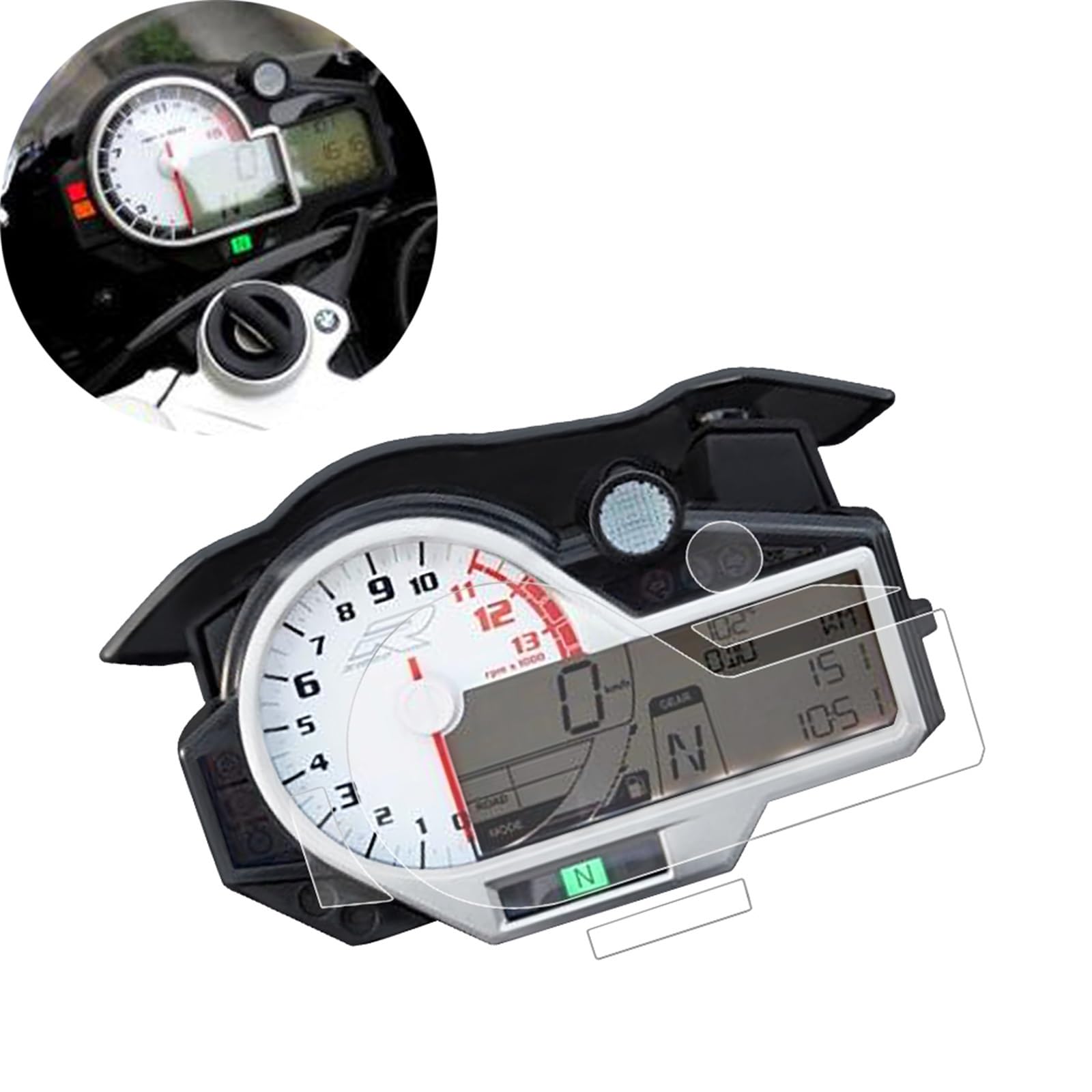 Film tableau de bord BMW S1000RR accessoire écran moto S1000R S1000XR protecteur compteur 2017