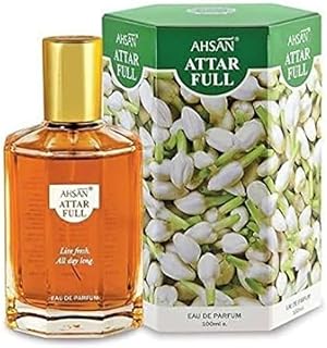 Jasmine Attar by Ahsan – 100ml | Pure, Long-Lasting Perfume Oil | Ideal Gift or Party Favor
