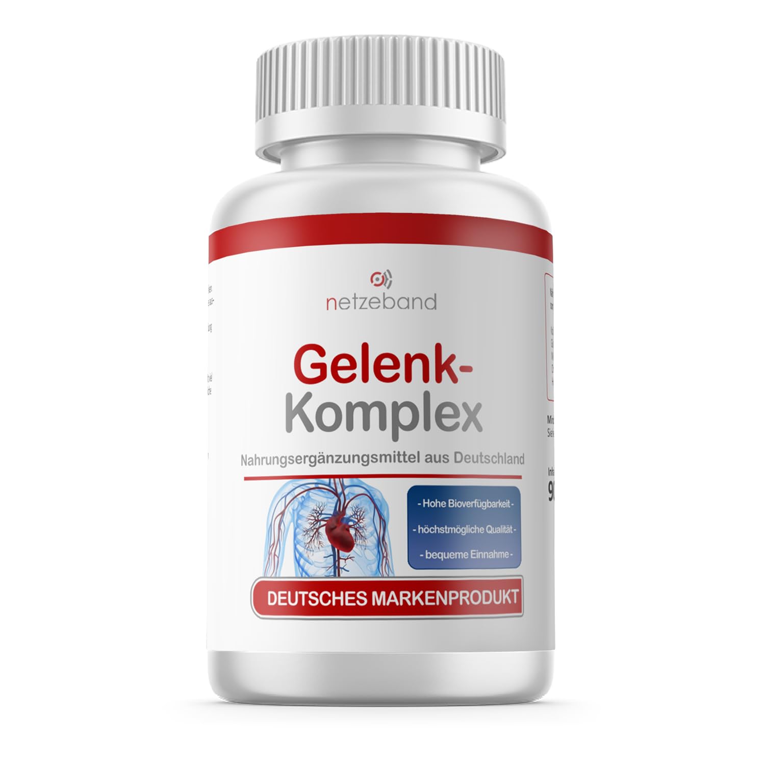 Arthritis Relief Gelenk Komplex Hochwertige Matrix mit Kollagen + Glucosamin + Hyaluron + Chondroitin + MSM optimal hoch