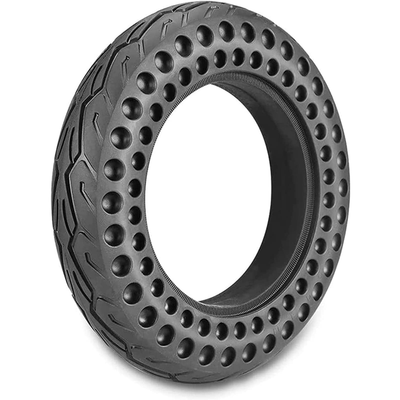 Ruote di ricambio per scooter Pneumatici di ricambio per scooter,Pneumatici solidi a nido d'ape per pneumatici da 10 pollici Scooter elettrico per pneumatici solidi/Ruota posteriore antiscivolo per sc