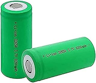 3.7V 8200Mah 32650 Li-Ion Lithium Tteries Replacement Ttery Led Flashlight Discharge Current 3C-2Pieces