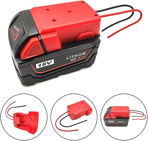 Miniatura 9 de Adaptador de batería Power Wheels Conector de alimentación portátil con cable de 5.3 pulgadas de longitud para bicicleta eléctrica, monopatín, coche