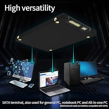 GAMERKING SSD 64GB SATAIII 2.5 inch 6Gb/s Internal Solid State Drive for PC Laptop Desktop Hard Drive SSD(64GB 2.5)