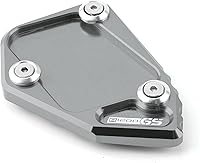Vista 4 de Para BMW R 1200 GS R1200GS ADV 2008-2011 2012 Almohadilla de soporte lateral de motocicleta, extensor de pie de pie, almohadilla de extensión, placa