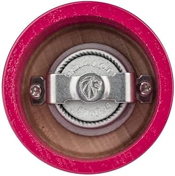 PEUGEOT- Bistro Pepper Mill - Classic Pepper Grinder - Made with PEFC Certified Wood - Made in France, 10 cm -4 in. Candy Pink