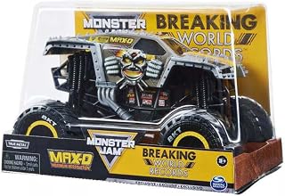 Monster Jam 2021 Target Exclusive Breaking World Records Series 1:24 Scale Diecast Max-D