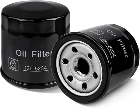2 Pack Filter Engine Oil, Replacement for Exmark 126-5234, Compatible with Toro E-Series Quest, E-Series Radius, S-Series Quest,120-4276 127-9222 136-7848