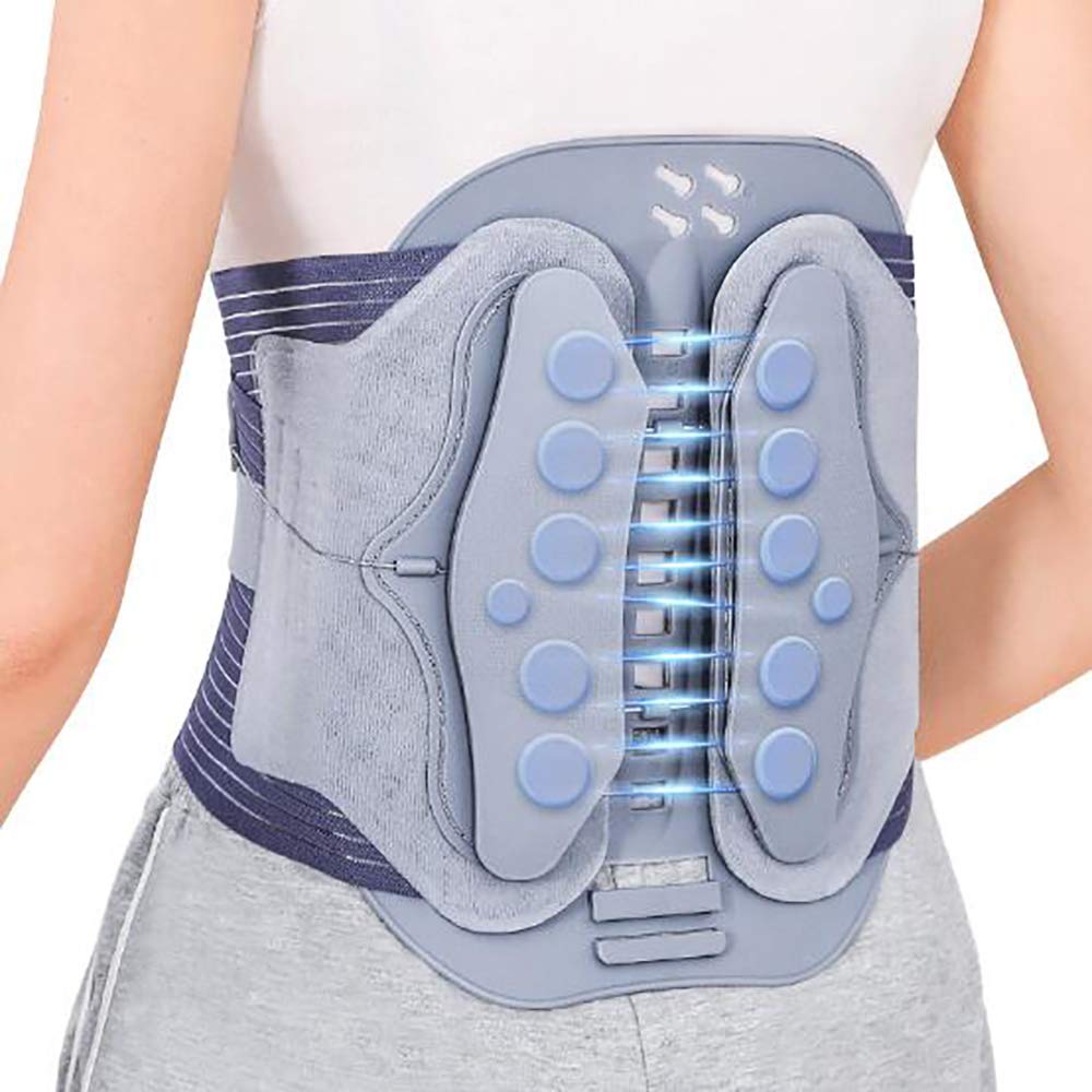 Lombare Fascia Cintura Schiena - Supporto di cartilagine bionica - Trattore per ernia del Disco Lombare - per alleviare Il Dolore Lombare,XL
