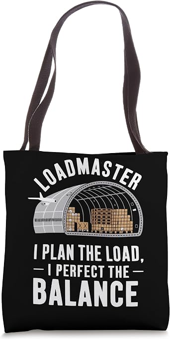 Aircraft Loadmaster Aviation Careers Airport Jobs Tote Bag