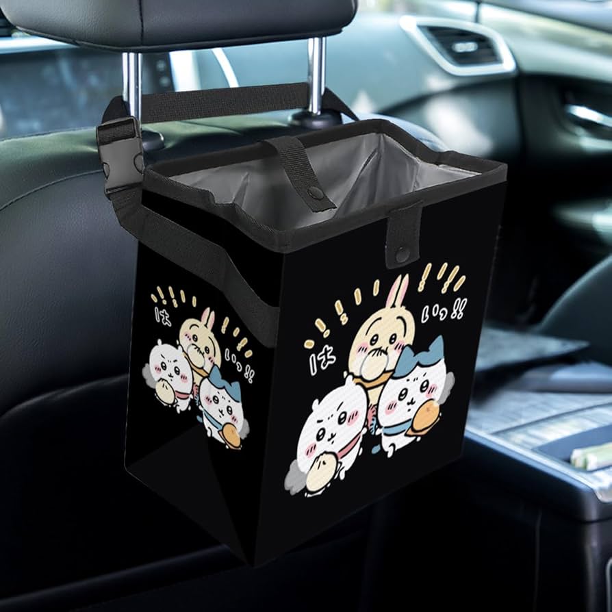 ちいかわ　モモンガ　足元マット　ダストボックス　収納ケース　　カー用品 ちいかわ モモンガ 足元マット2枚組 カー用品 アベイル｜Yahoo