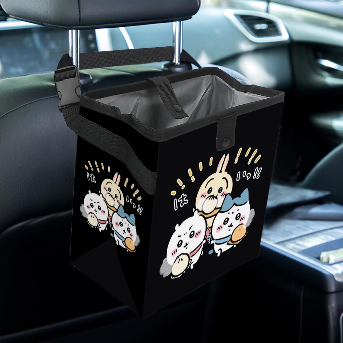 ちいかわ　モモンガ　足元マット　ダストボックス　収納ケース　　カー用品 ちいかわ モモンガ 足元マット ダストボックス 収納ケース カー