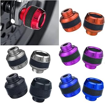 Motorcycle Engine Frame Slider 2PCS Universal Frame Slider for Motorcycle Front Cups Motorcycles Falling Protector