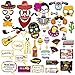Mexican Fiesta Photo Booth Props,Funny Cinco De Mayo For Mexican Birthday Wedding Bachelorette Fiesta Themed Party Favors Supplies Decorations