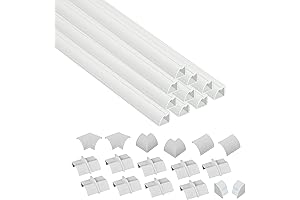 Sleek & Seamless: D-Line's Unobtrusive Corner Cable Concealer for Tidy Interiors