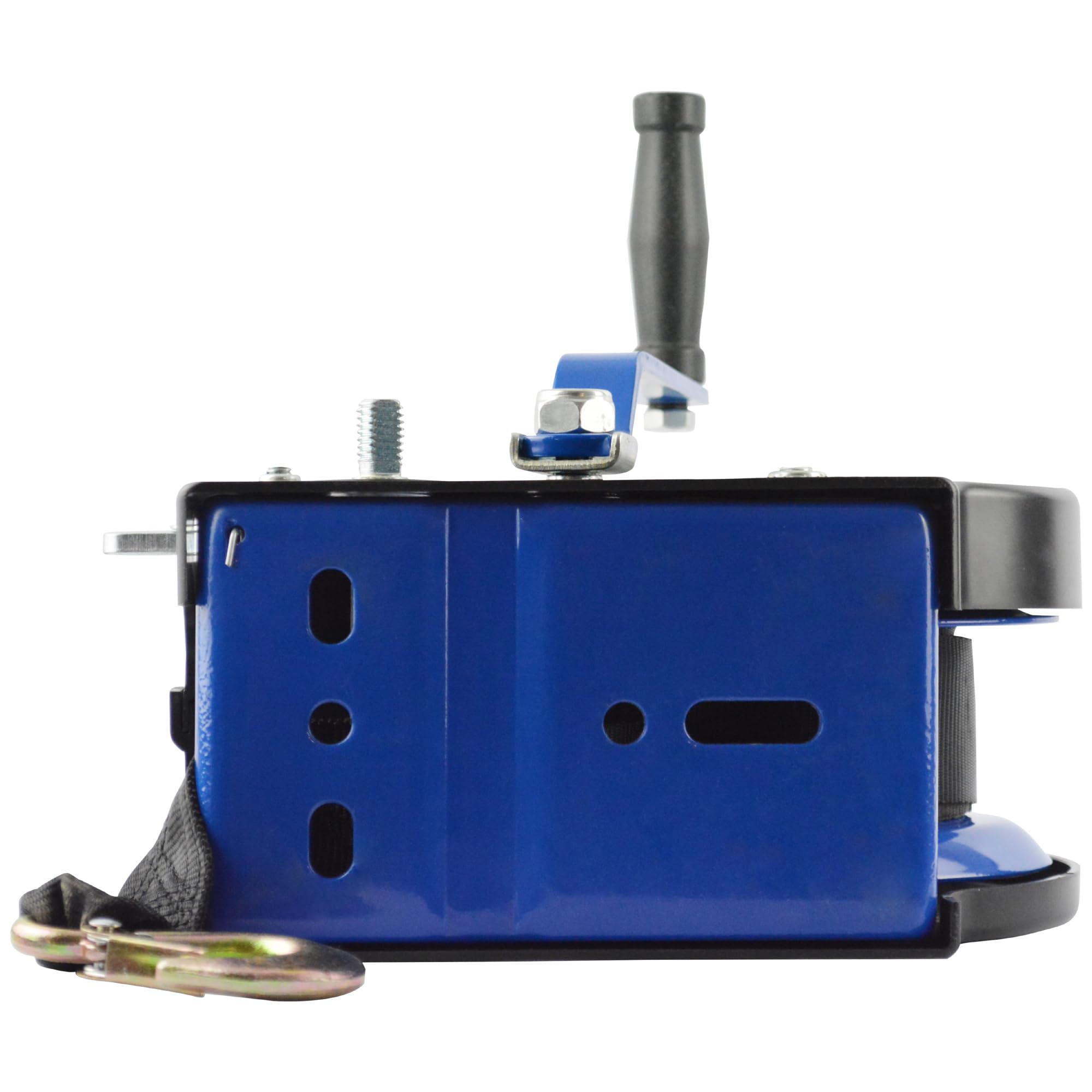 Cabrestante Manual Con Carcasa 2500 lbs | 1133 Con Correa De 10 Metros, Fabricado En Acero Inoxidable, Freno de Trinquete, De Simple Efecto, Para Barcos, Remolques, Industria