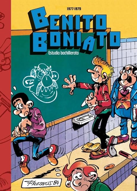Portada de Benito Boniato: estudia Bachillerato