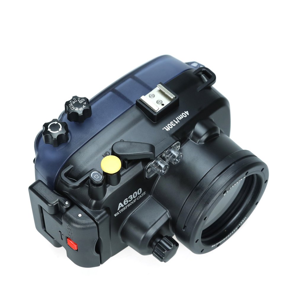 Sea Frogs Unterwassergehäuse Für Sony A6600 (mit Weitwinkelanschluss) – Wasserdicht Bis 40 M, IPX8, Für Tauchen, Surfen & Outdoor-Aktivitäten