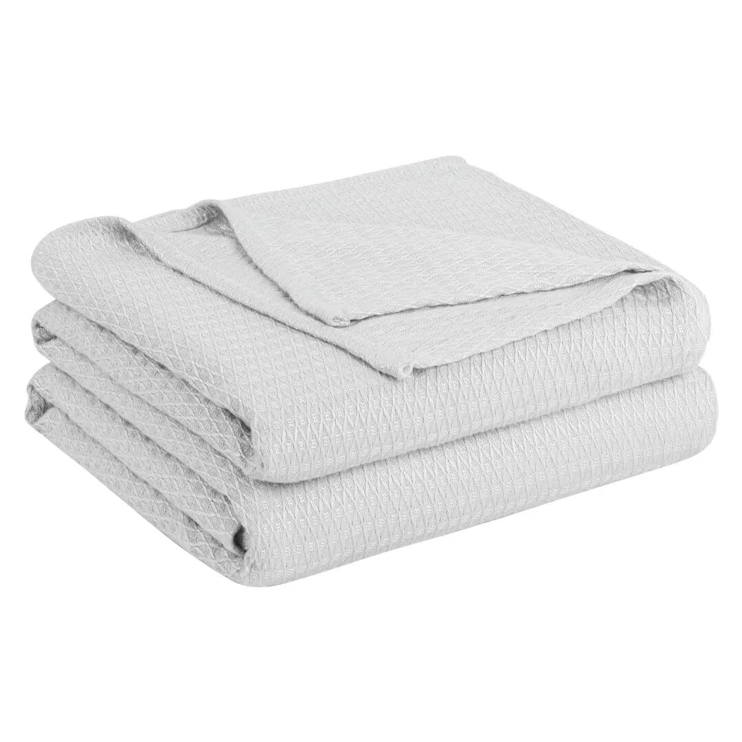 Sommerdecke - selbstkühlende Bambus Decke für Erwachsene Kinder, Kühldecke die Körperwärme absorbieren, um in heißer Nacht kühl zu halten, Sommer-kühle Decken Grau 200x230cm