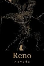 Reno Nevada: Your city, your region, your home! | Composition Notebook 6x9 lined 120 pages